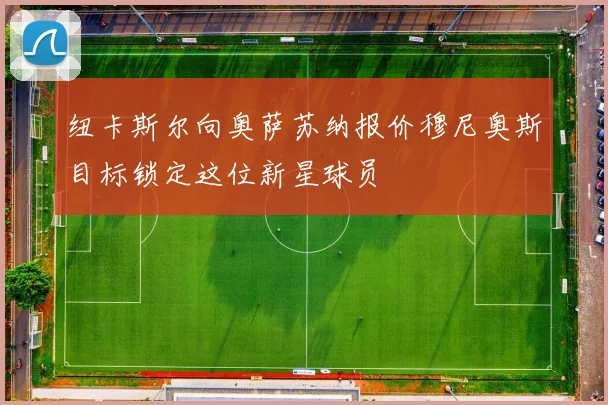 纽卡斯尔向奥萨苏纳报价穆尼奥斯目标锁定这位新星球员